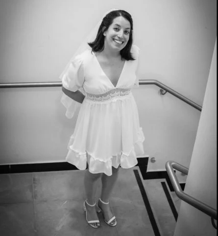 A wedding dress for 60 NIS