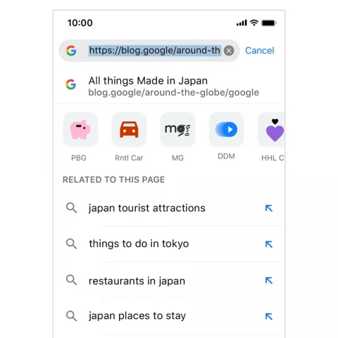New search: Google updates the mobile search