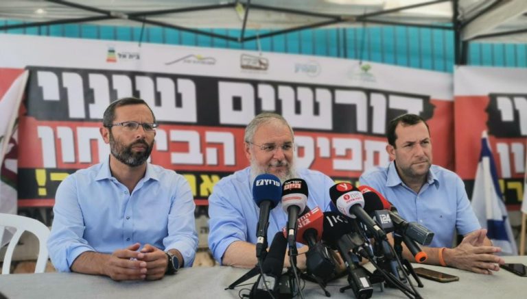 Photo: Spokesperson of the Binyamin Council