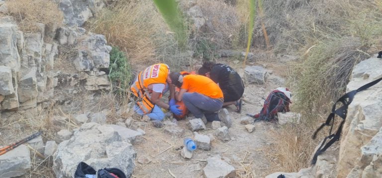 Photo: spokesperson of the rescue unit