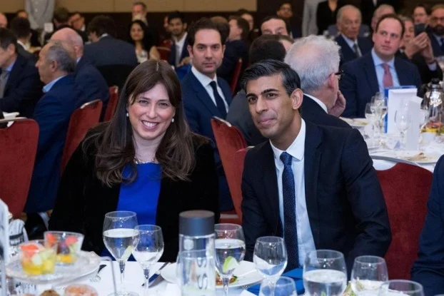 Ambassador Hotovely with British Prime Minister Rishi Sunak