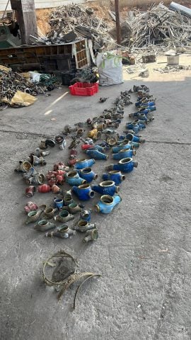 The seized equipment