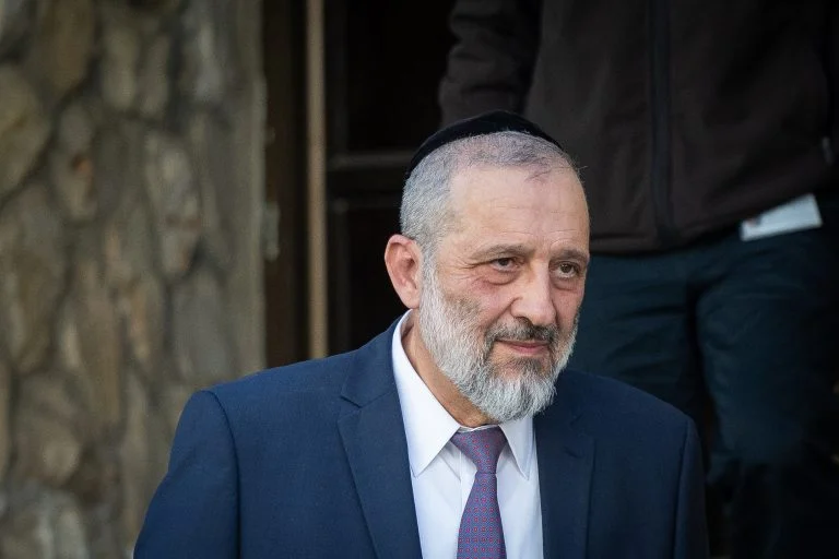 Shas Chairman, Aryeh Deri