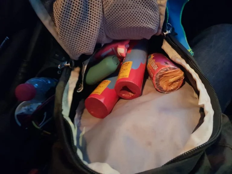 The flares that were caught