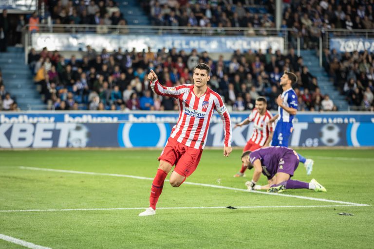 Alvaro Morata will lead Atletico