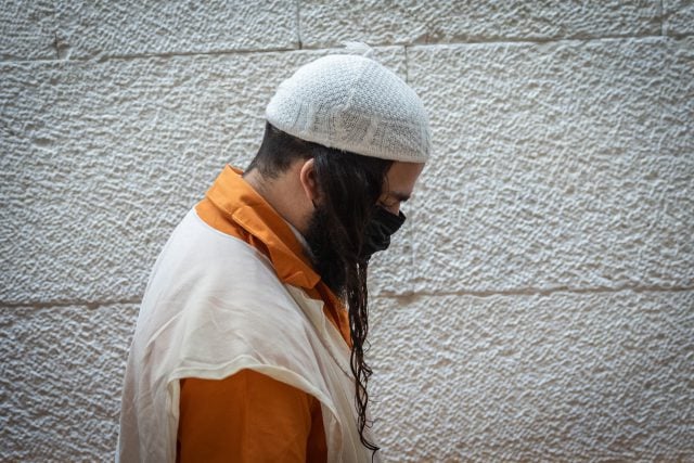 Amiram Ben Uliel in one of the discussions