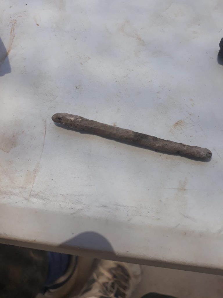 Findings at the site