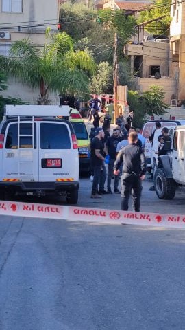 The scene of the murder in Basmat Tab'un