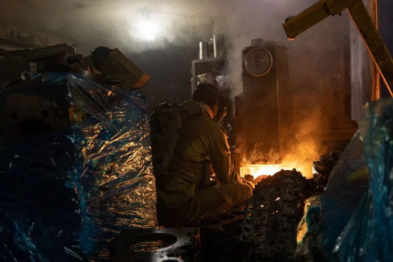 IDF forces last night