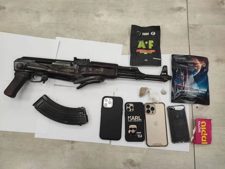 Findings seized during the raid