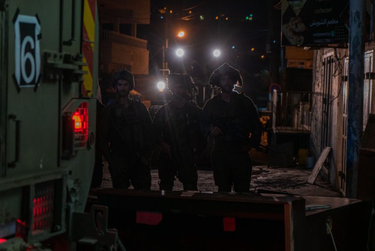 The fighters in the night activity