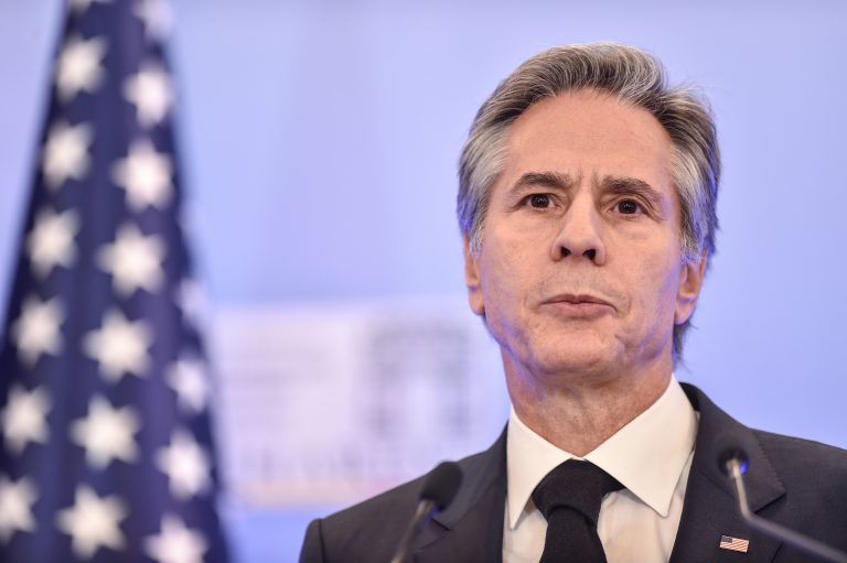 The US Secretary of State Blinken