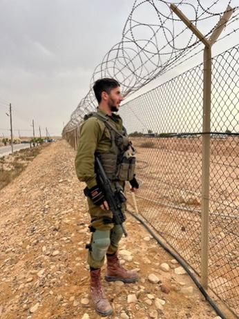 Sergeant Major Haviv Tayeb, tactical headquarters, deputy commander of the 80th division