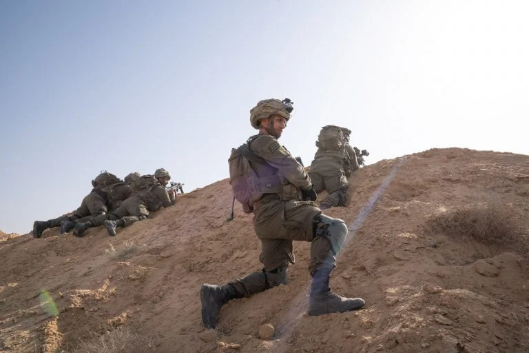 Watch the Training: The Golani Brigade Moves from Defense to Attack