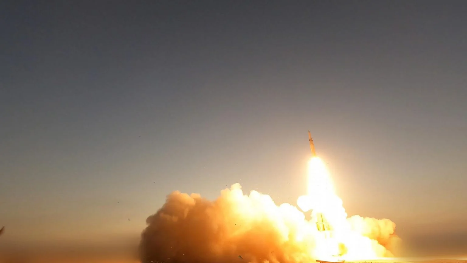 Launch of an "Arrow" interceptor