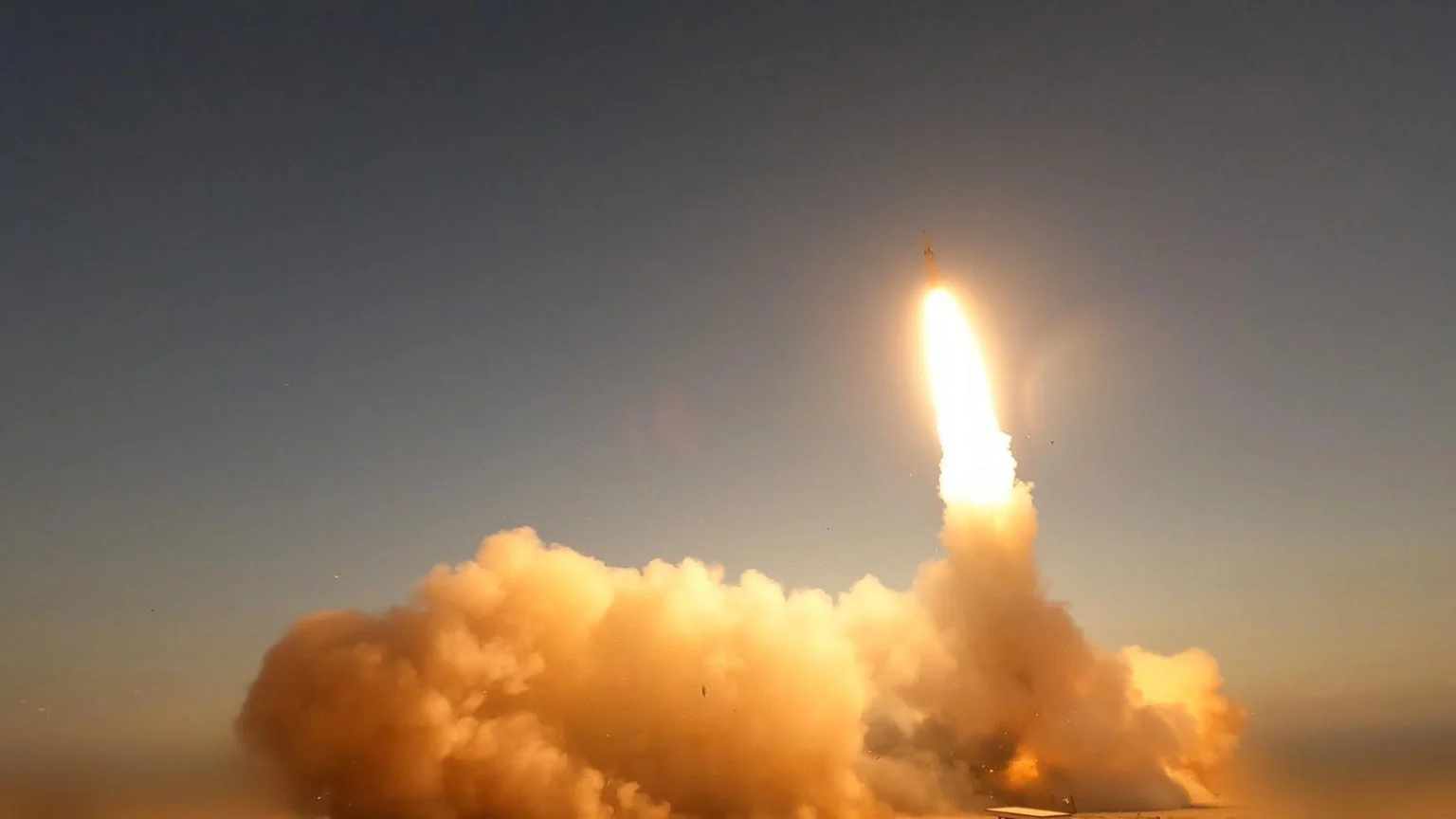 Launch of an "Arrow" interceptor