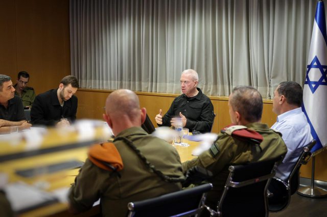 Fortifying settlements up to nine kilometers from the Lebanese border.