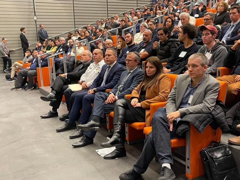 Watching the horror documentary at Harvard