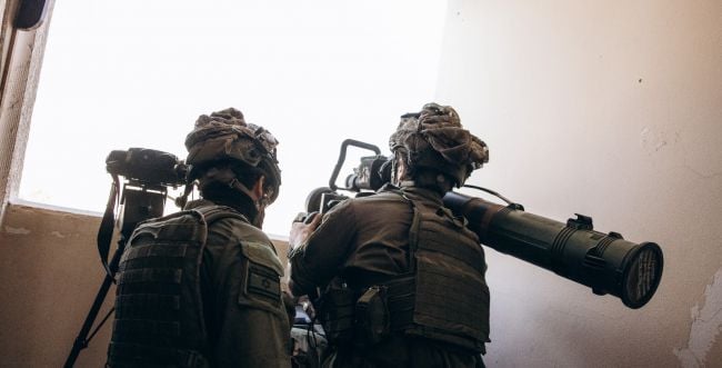 IDF soldiers in Gaza