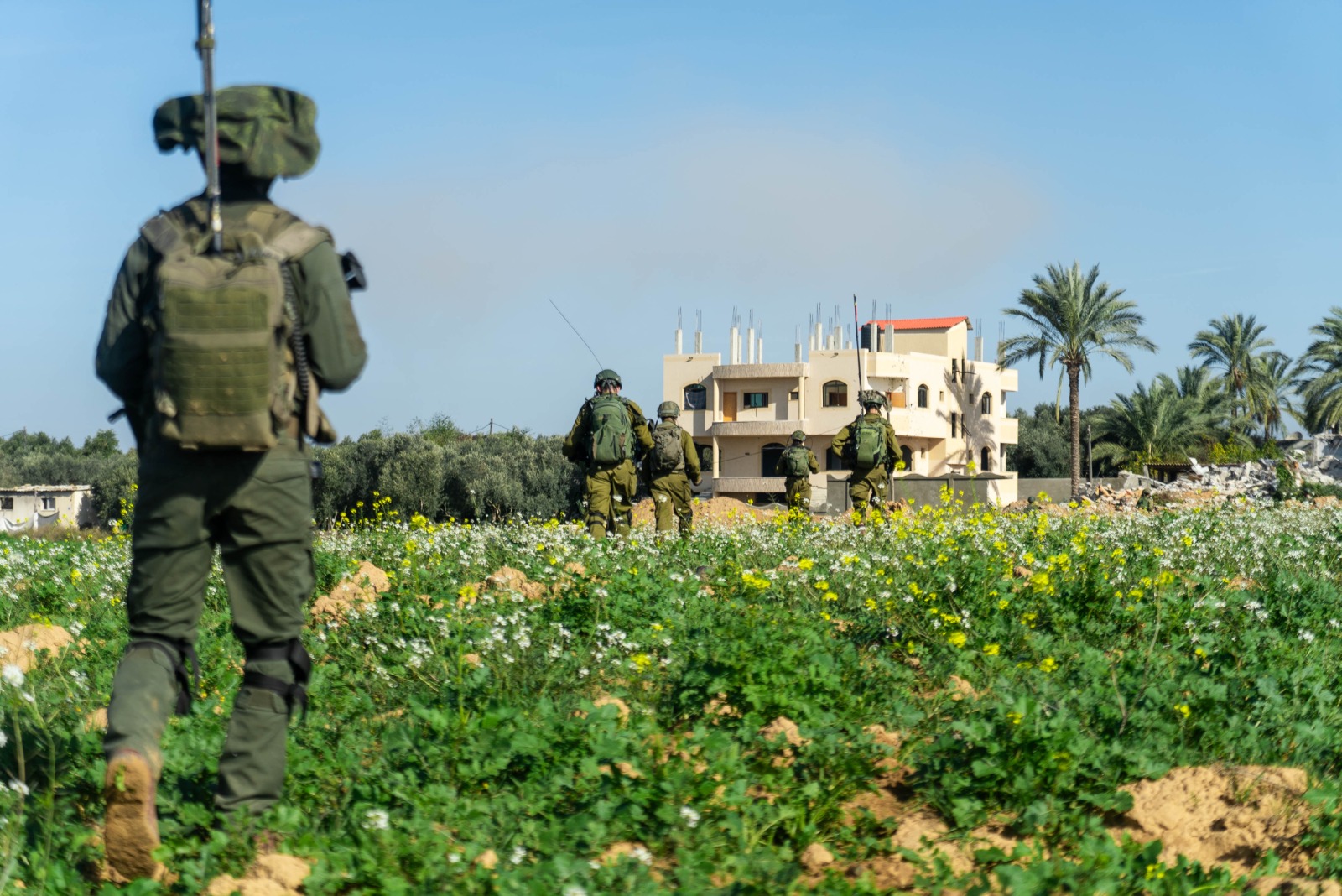 IDF soldiers, Gaza.