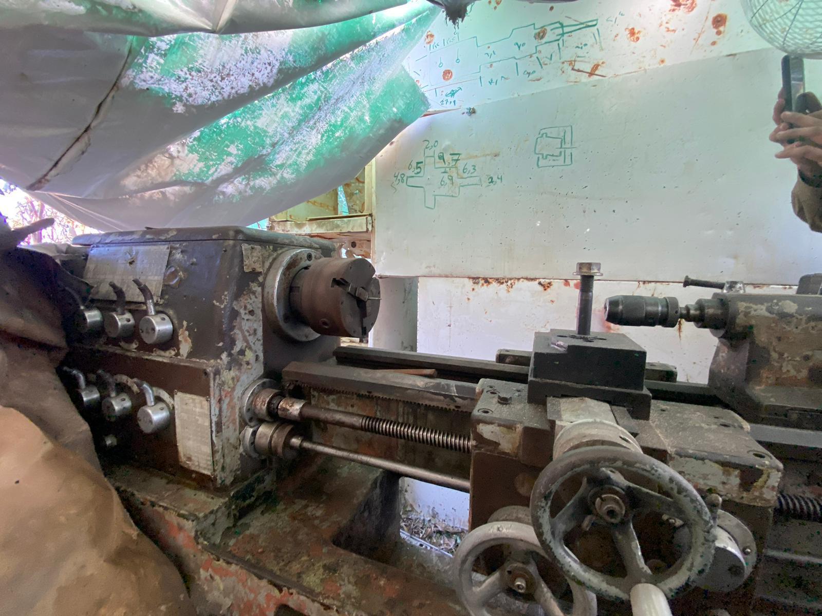 Means of warfare production workshop seized at the scene