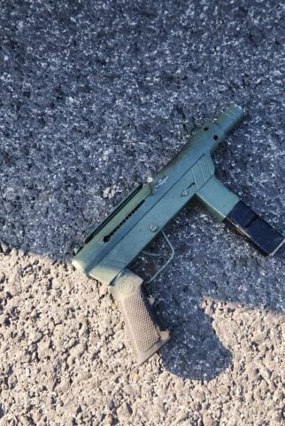 The weapon used in the attack