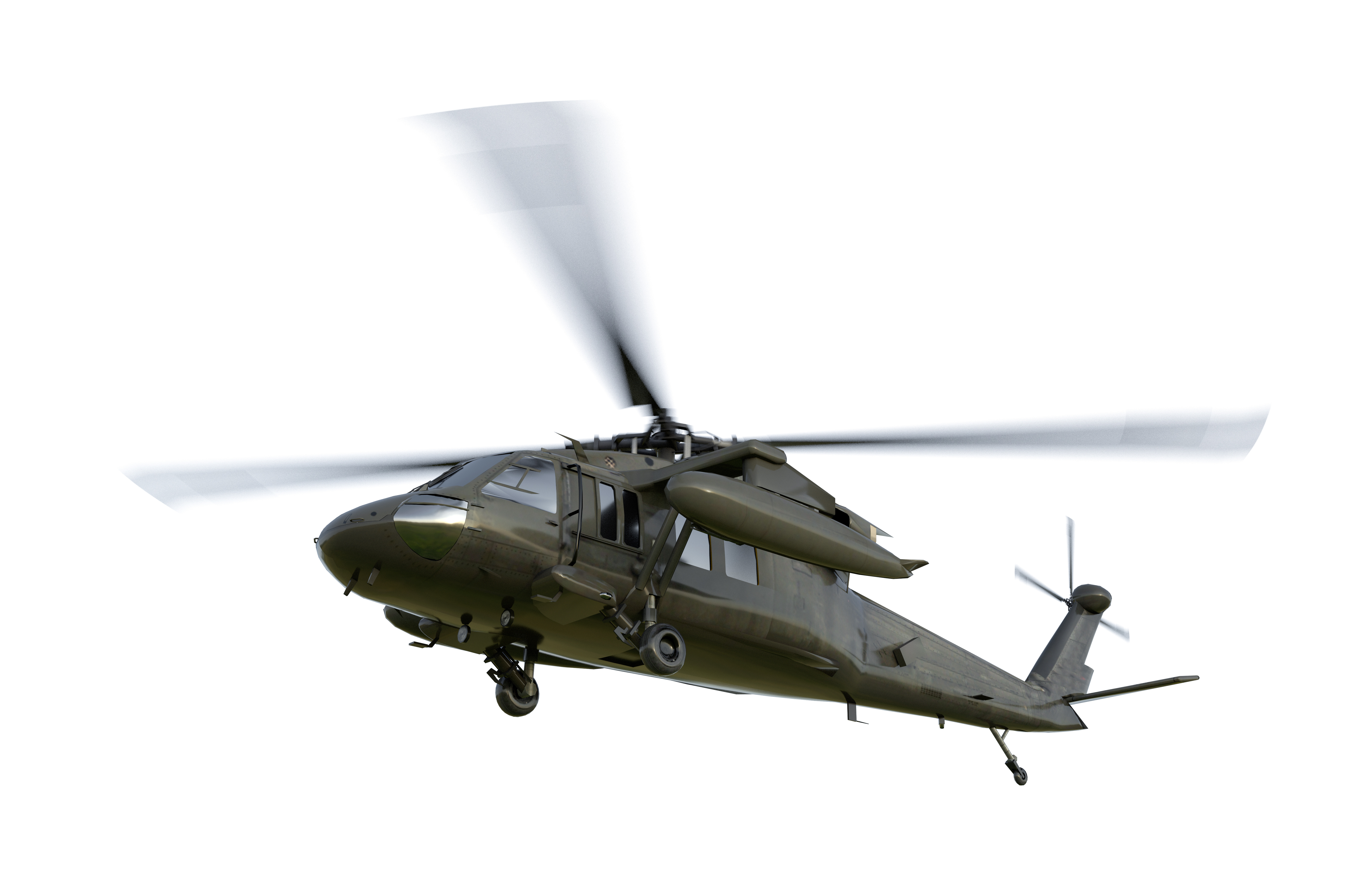 Black Hawk or "Yanshuf" helicopter.