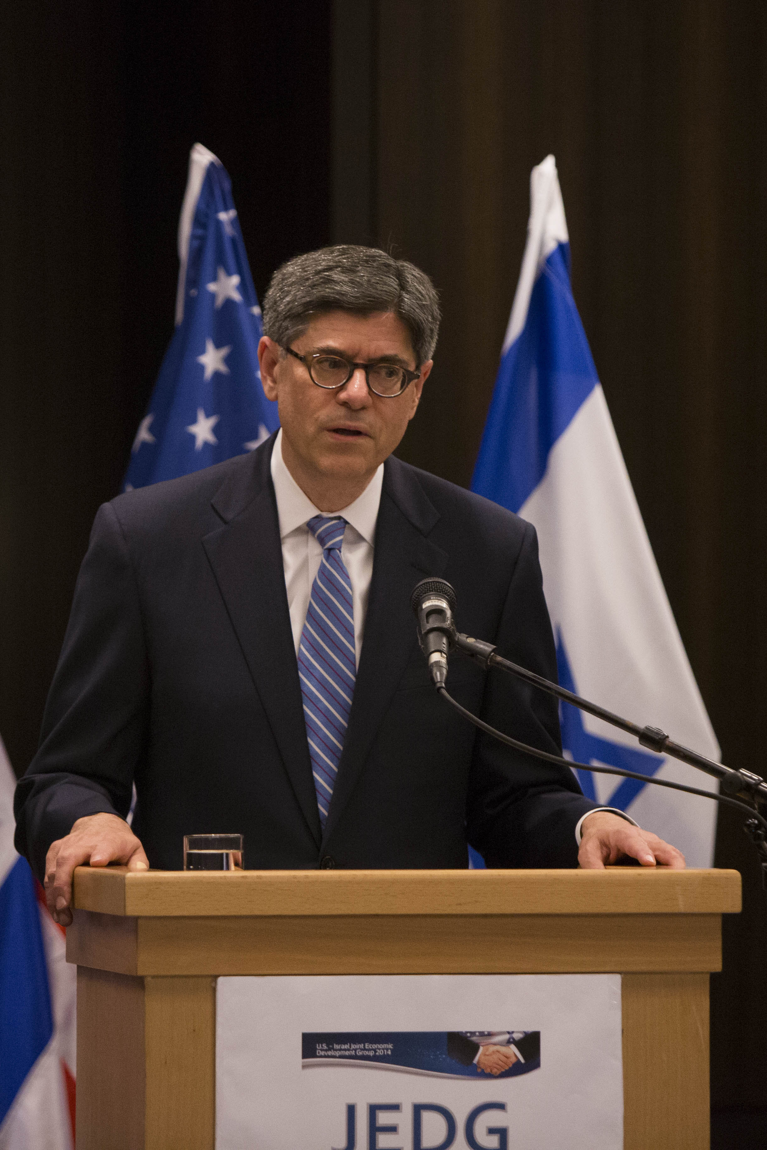 American Ambassador Jack Lew.