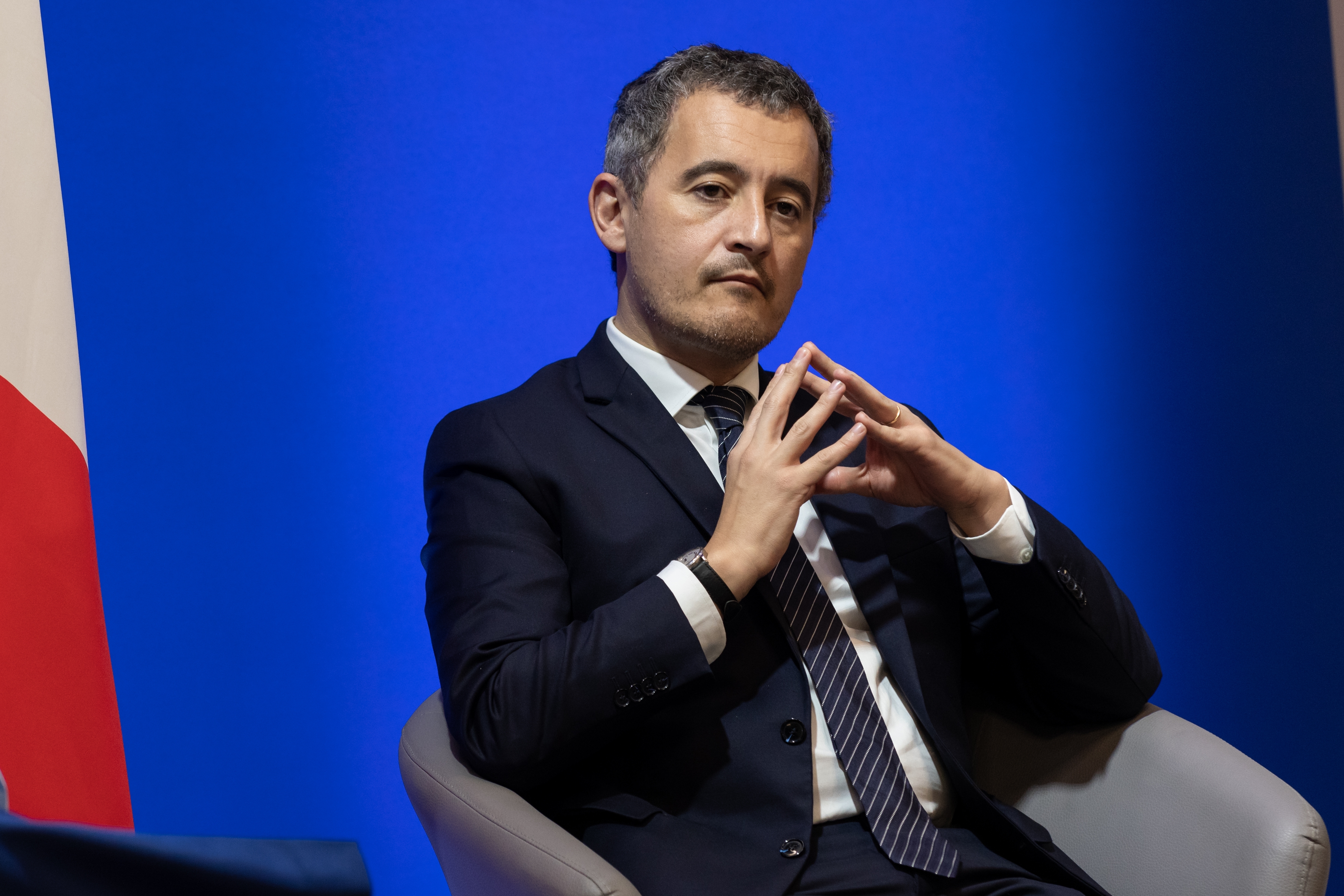 French Interior Minister Gérald Darmanin.