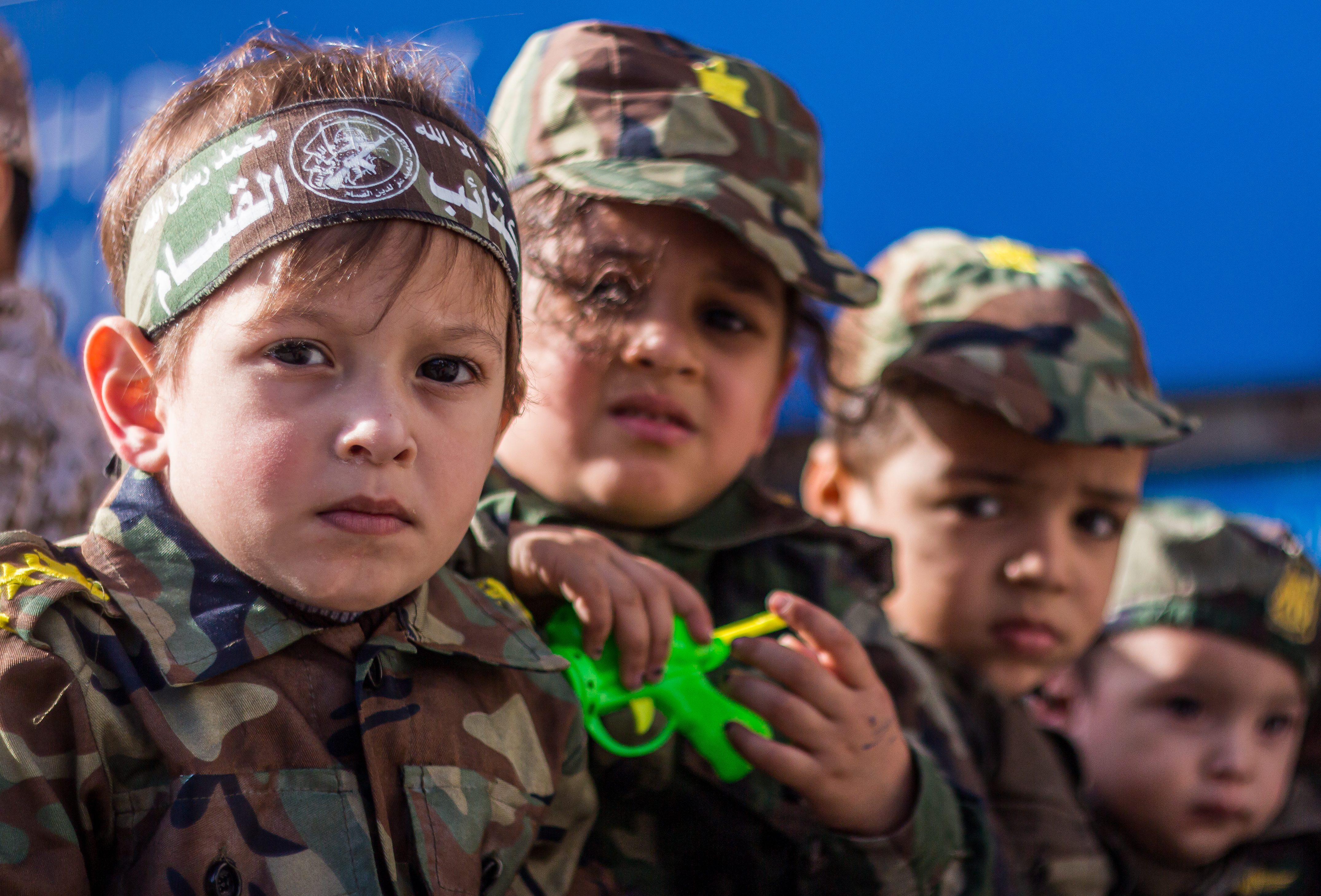 Terrorism indoctrination: Jenin summer camp conducted in martyrs' cemetery
