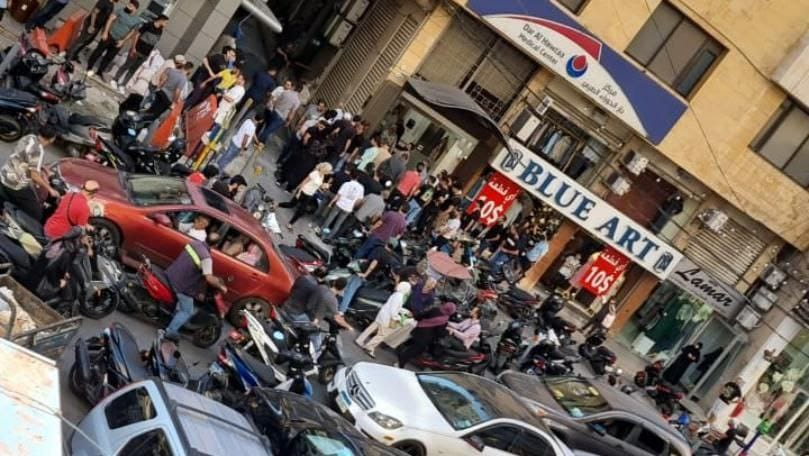 Minutes after the beeper attack started