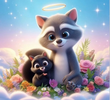 Peanut the Squirrel and Fred, gone too soon