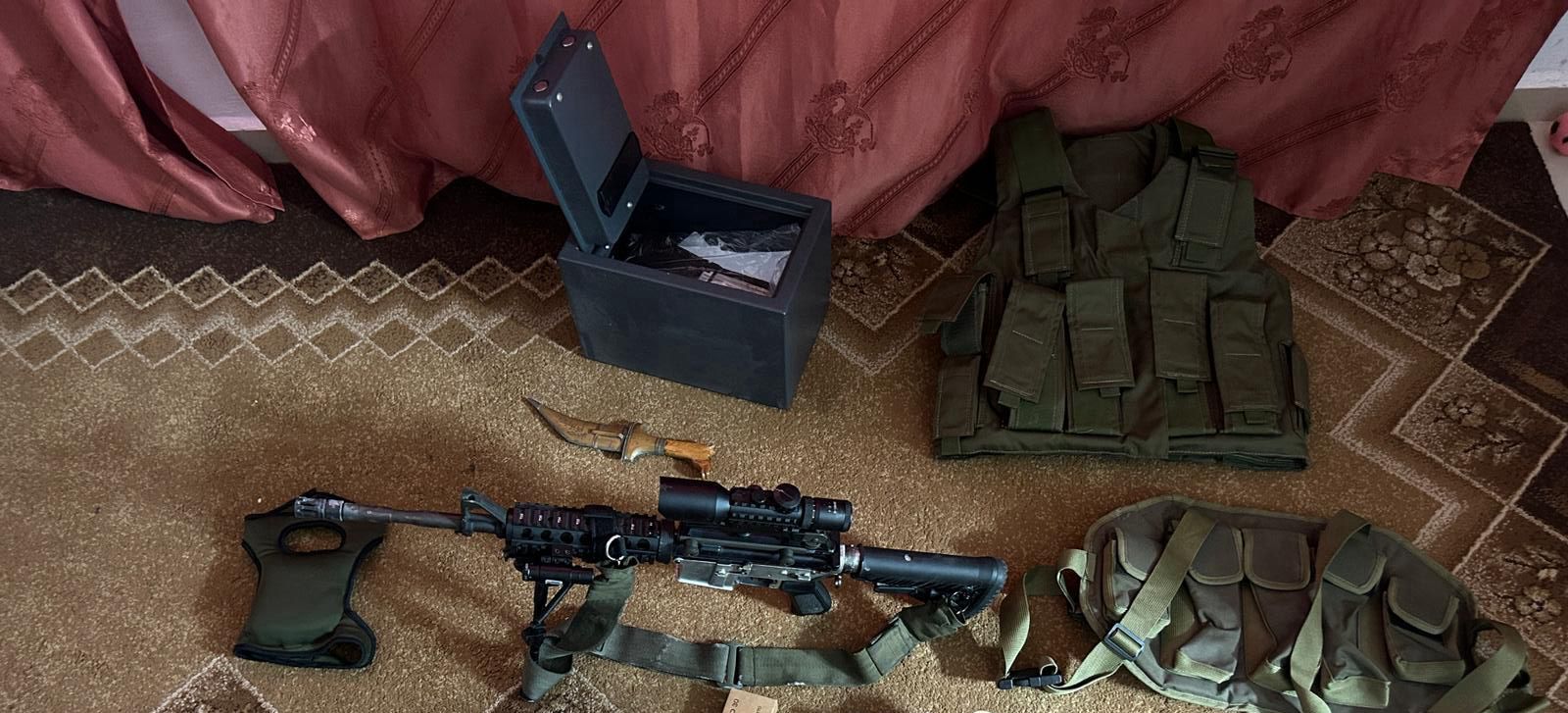 Weapons seized by IDF