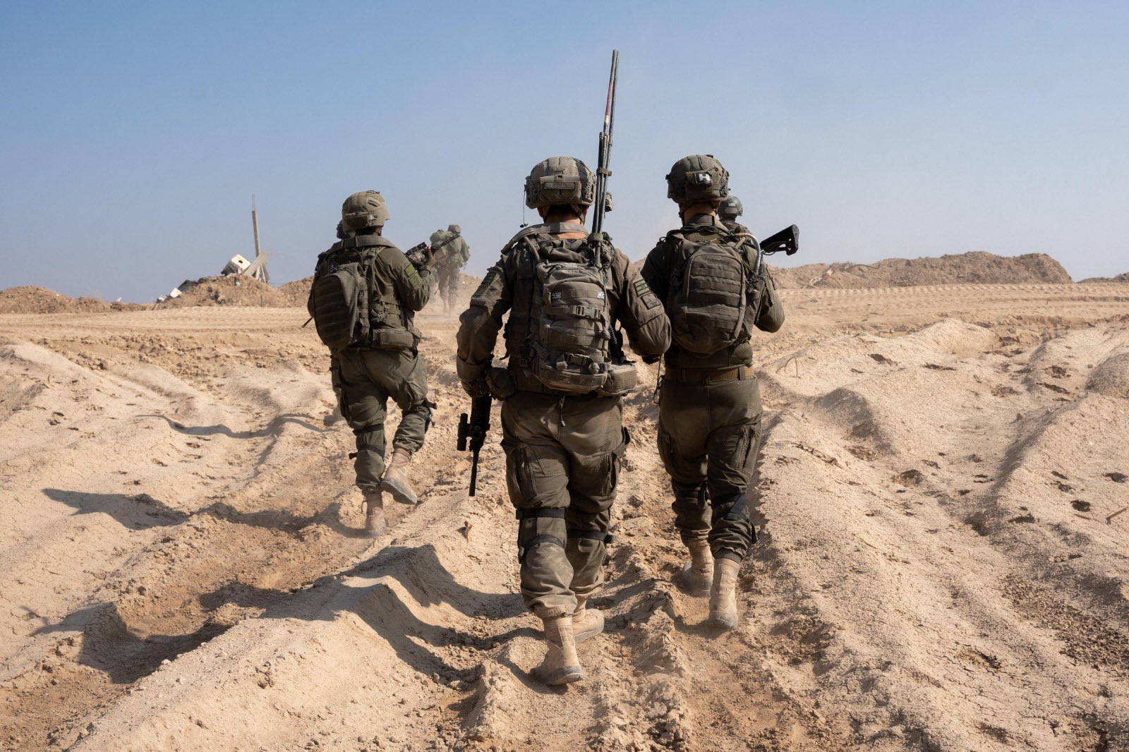 IDF forces in the Gaza Strip.