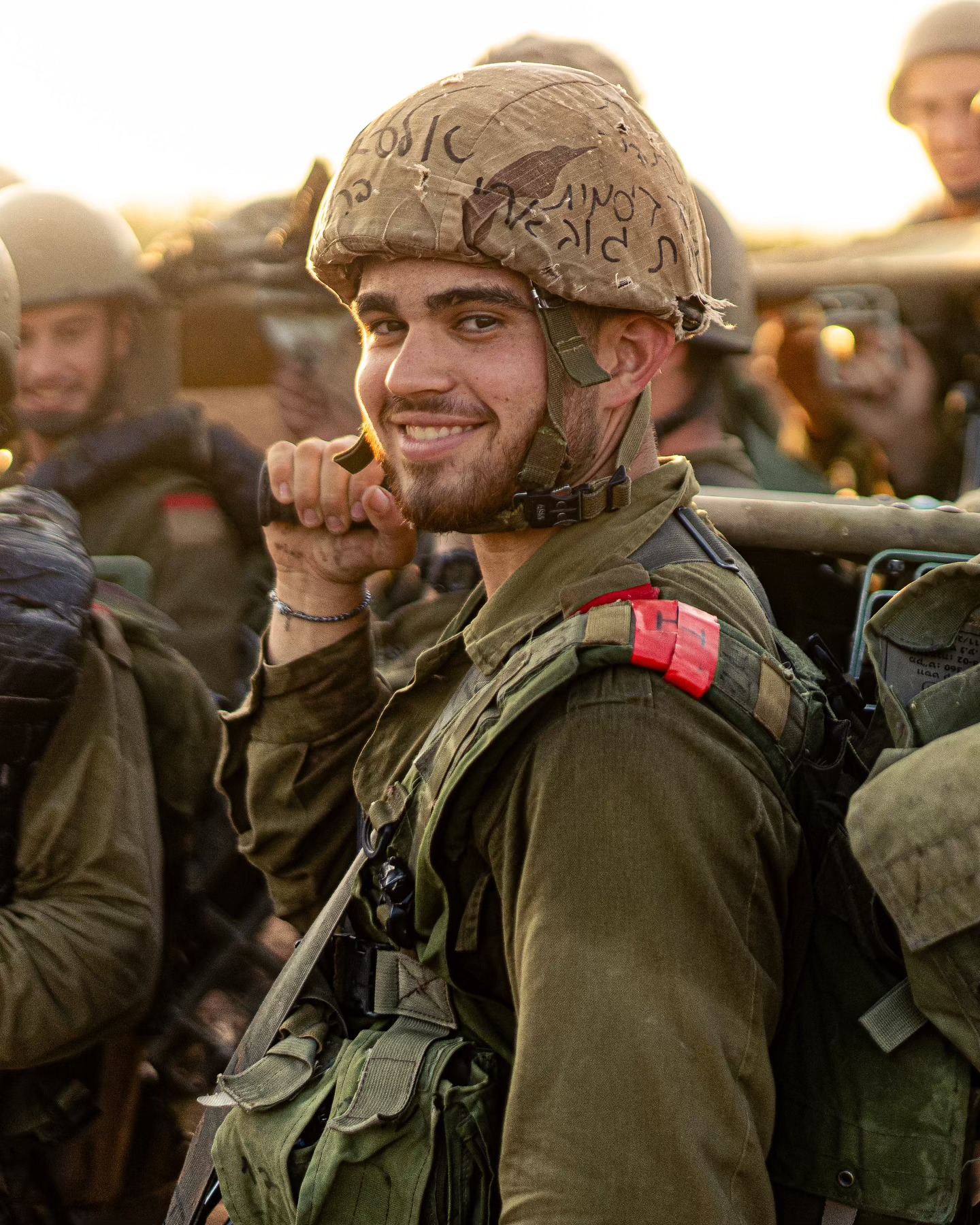IDF soldier at the 'Masa Kumta'