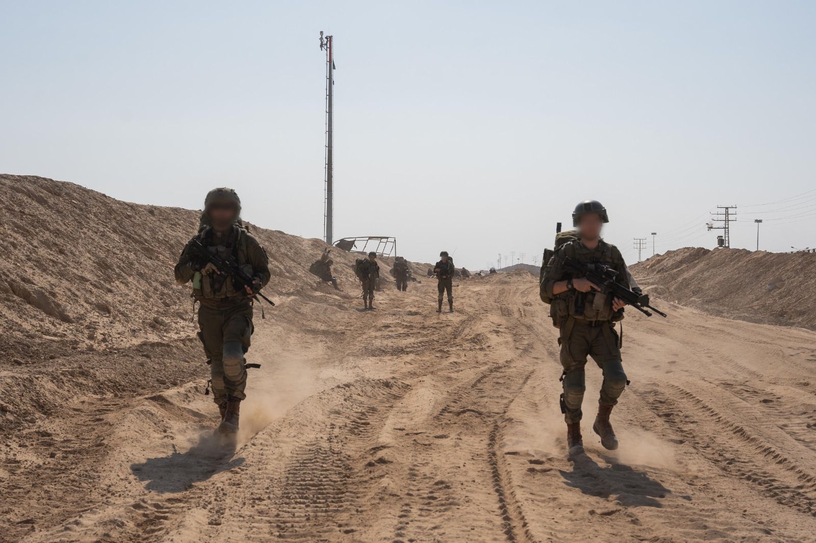 IDF soldiers in the Gaza Strip.