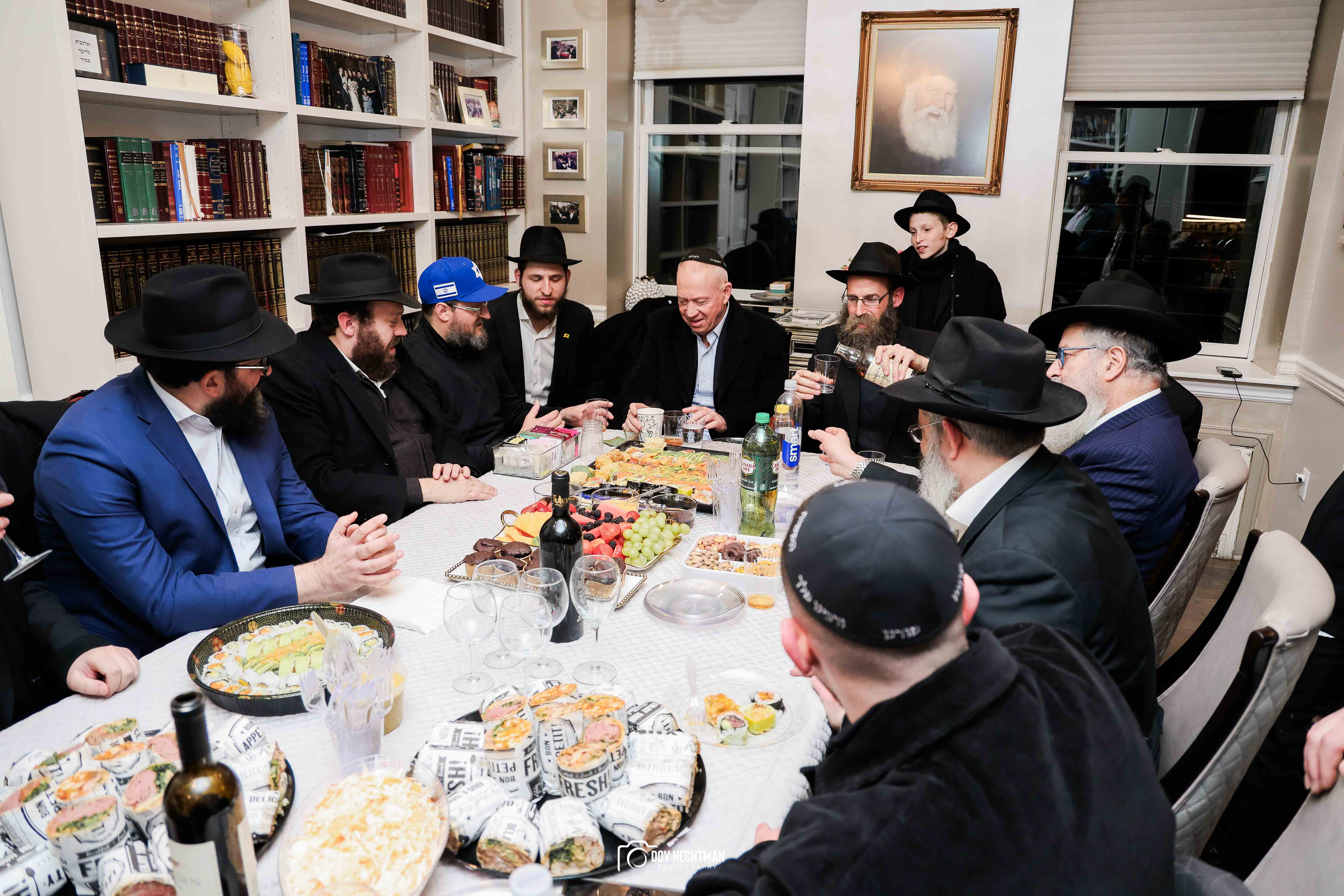 From Israel's War Room to 770: Yoav Gallant goes to Brooklyn to thank Chabad emissaries