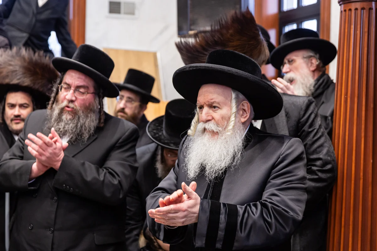 IN COLOR: For the first time in 10 years, Bobov Rebbe visits Lakewood