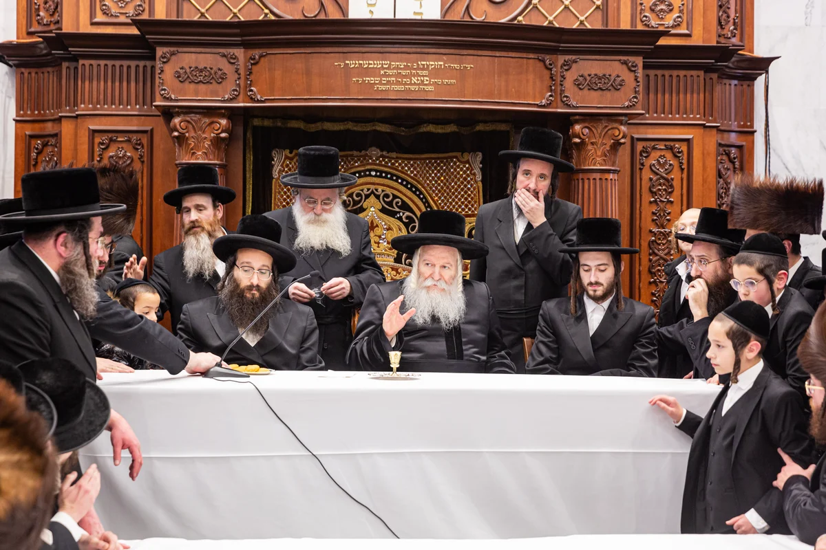 IN COLOR: For the first time in 10 years, Bobov Rebbe visits Lakewood
