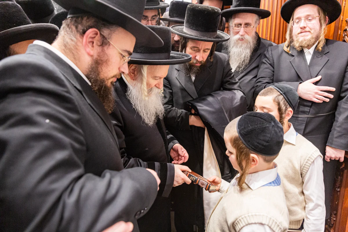 IN COLOR: For the first time in 10 years, Bobov Rebbe visits Lakewood