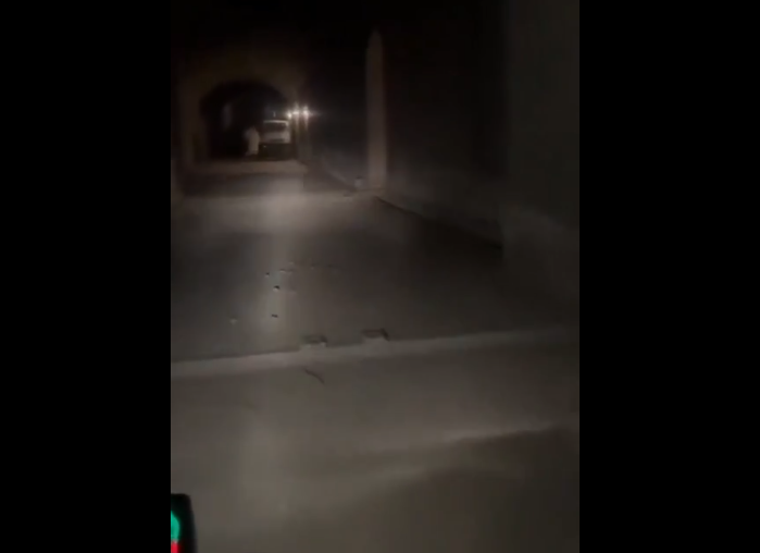 Syrian smuggling tunnel