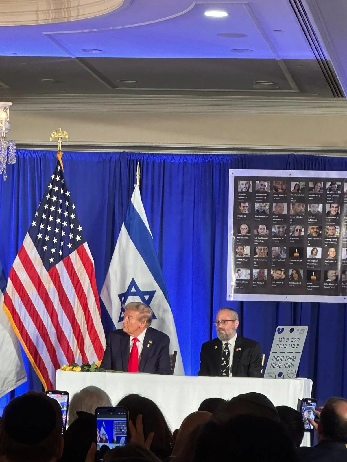 Donald Trump and Yehuda Kaplan