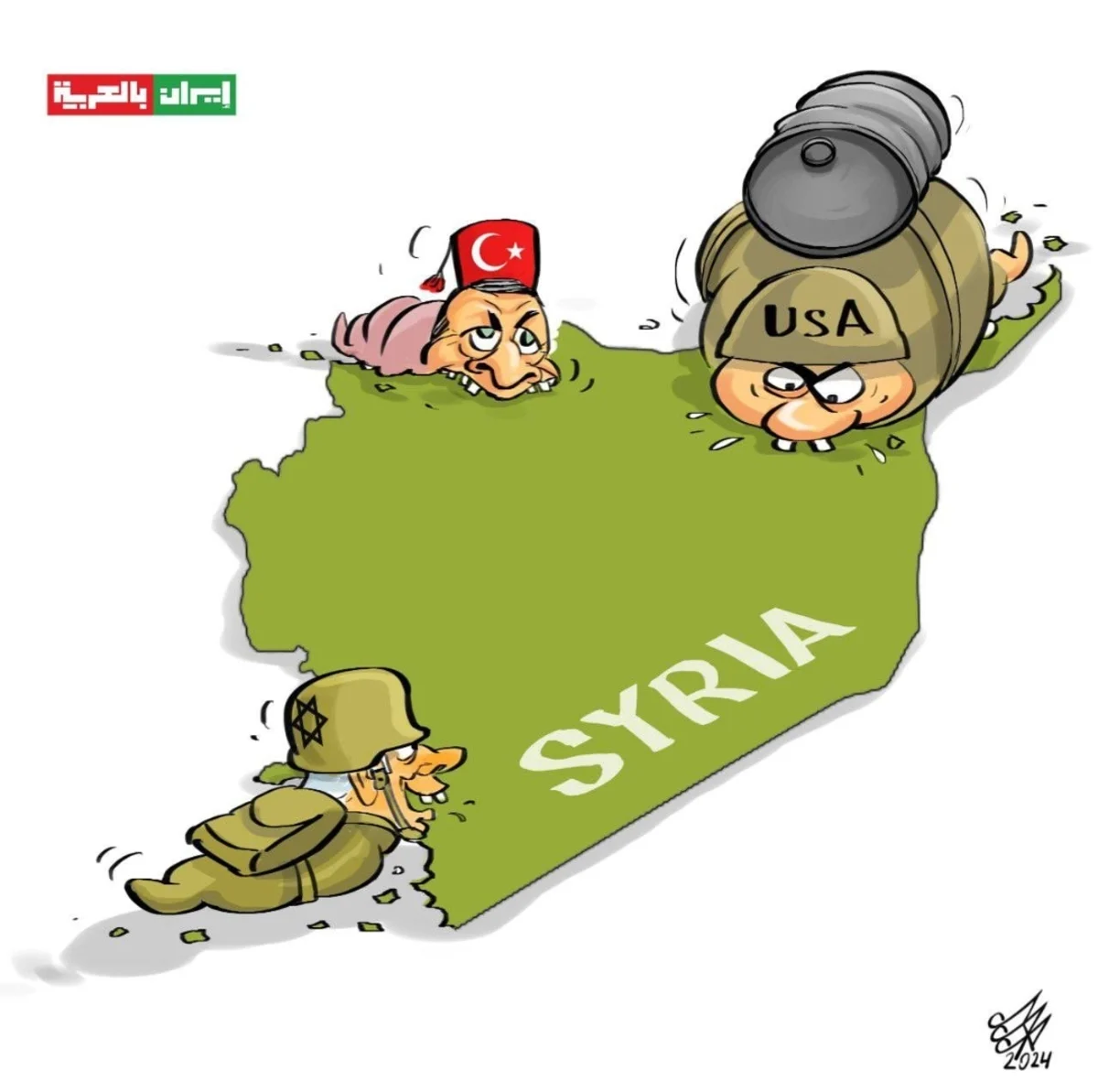 DRAMA IN THE MIDDLE EAST: Iran abandons its ally, Damascus