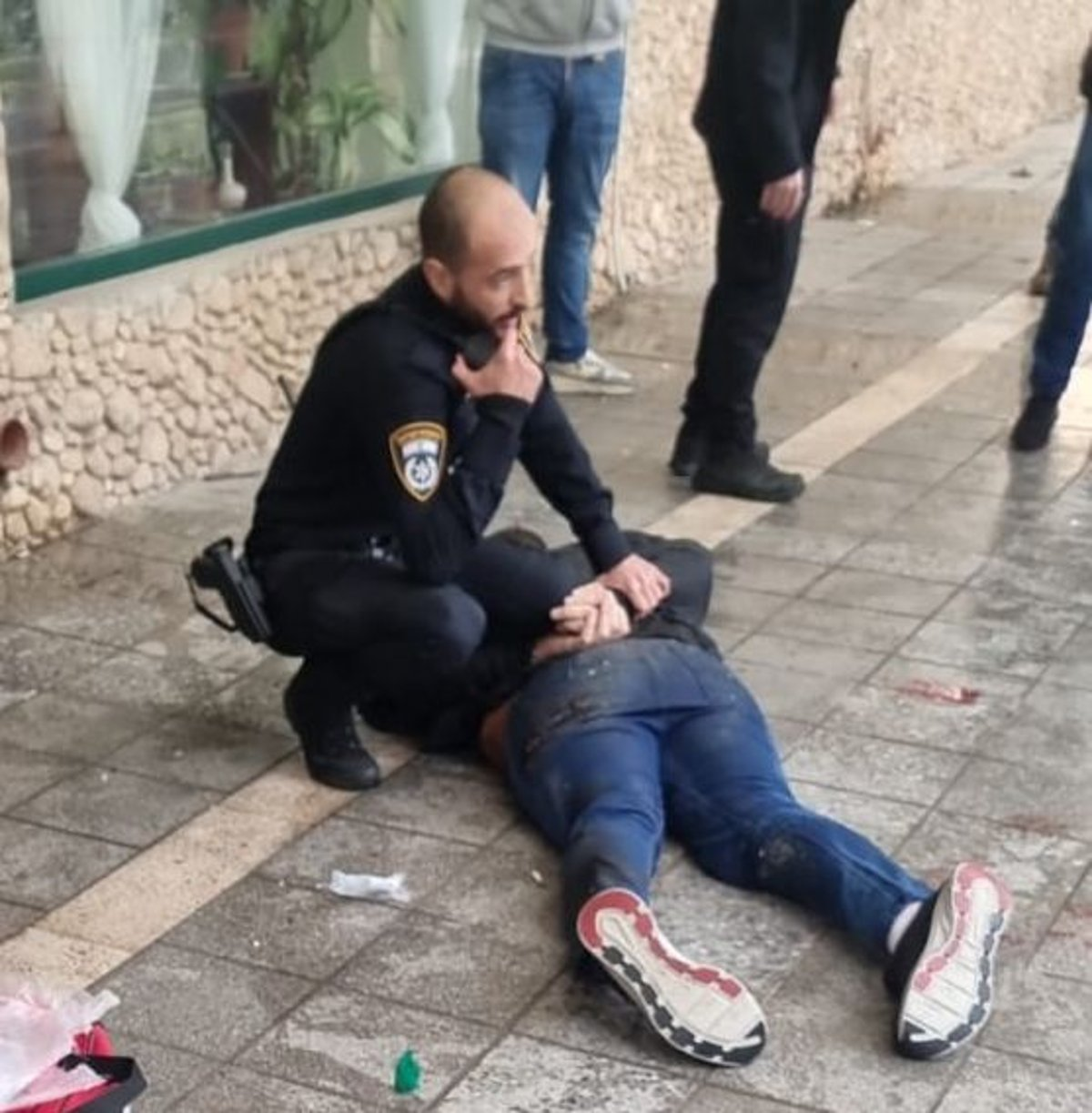 The terrorist caught