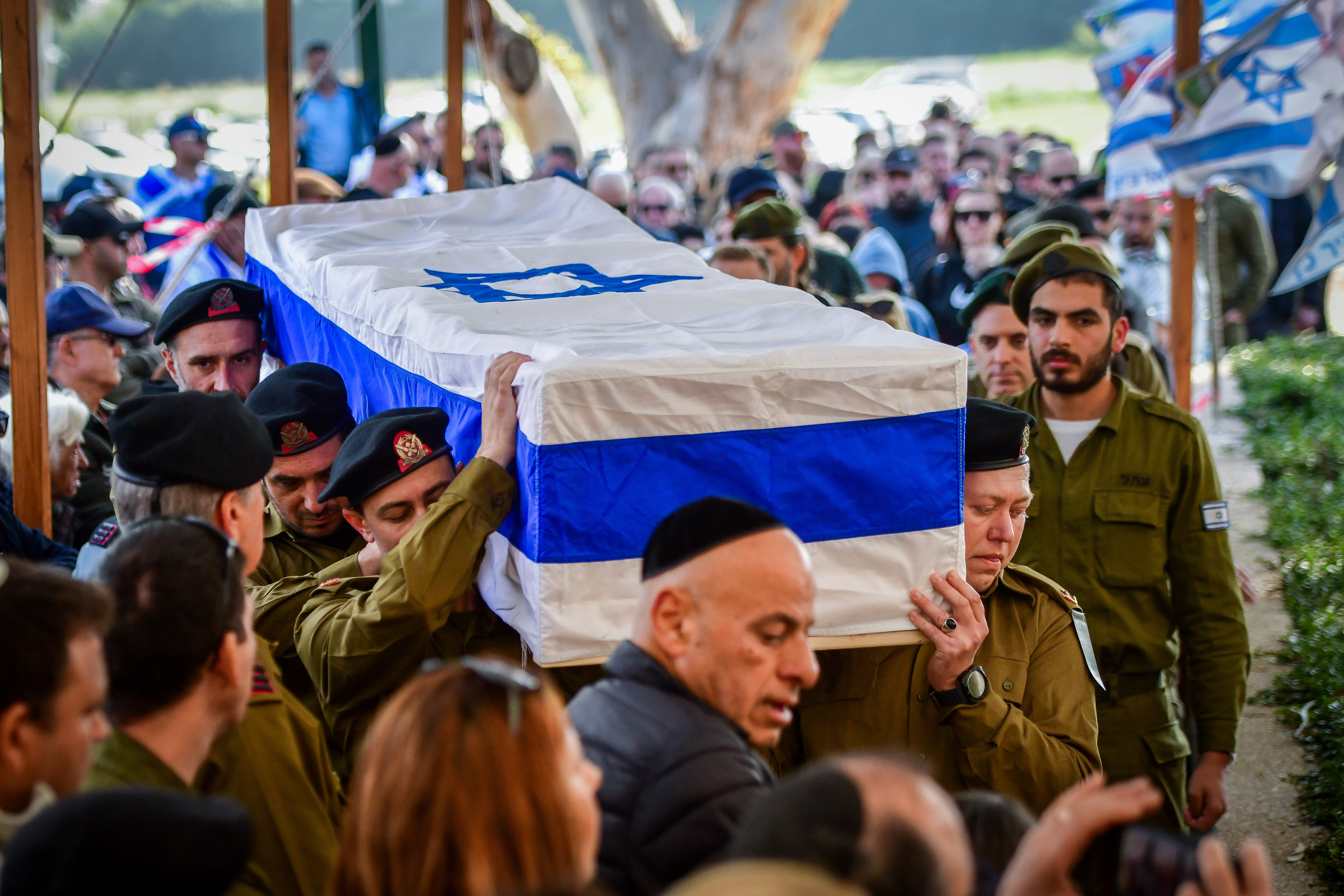 IN COLOR: Israel lays its fallen heroes to rest