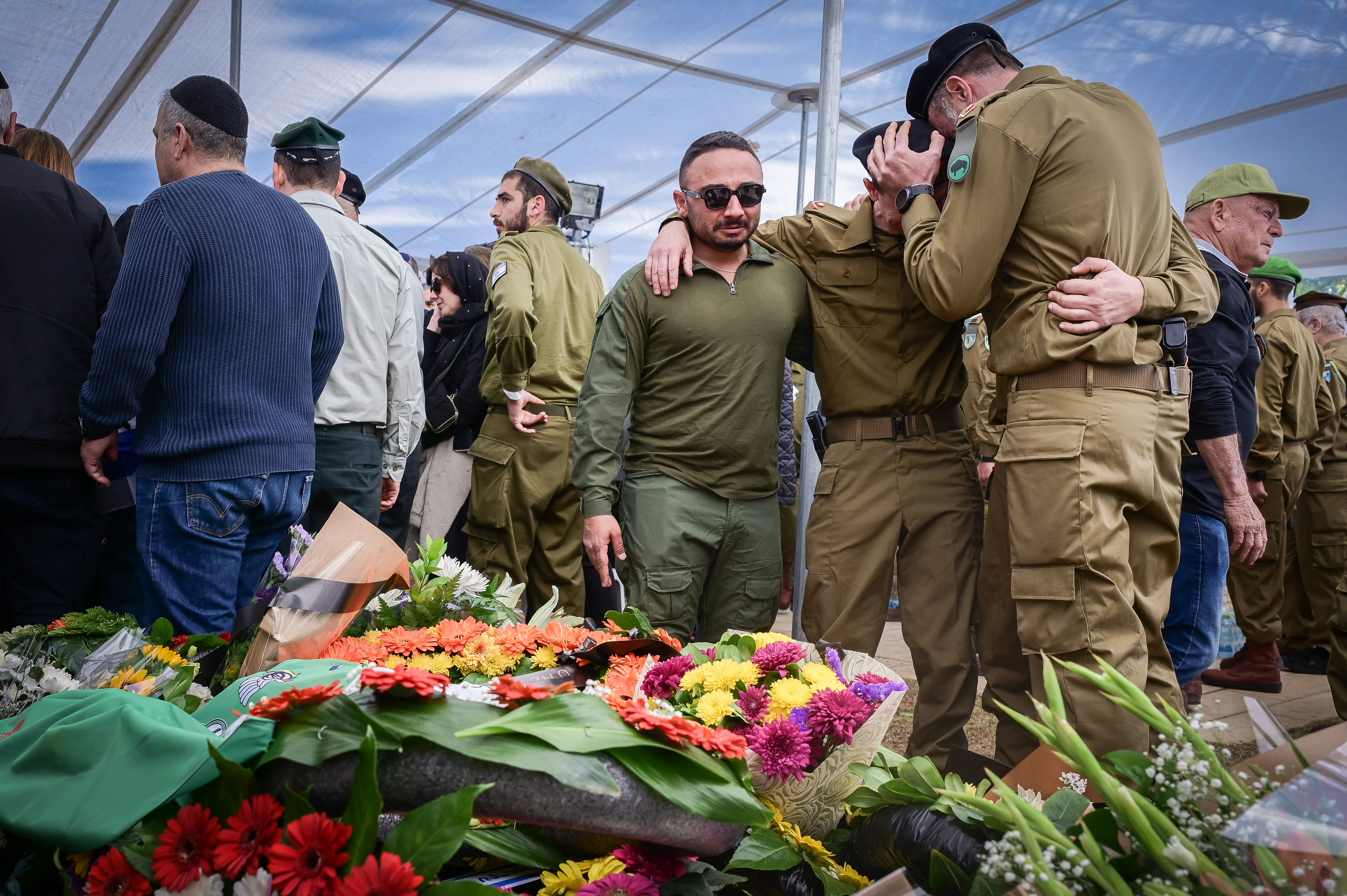 IN COLOR: Israel lays its fallen heroes to rest