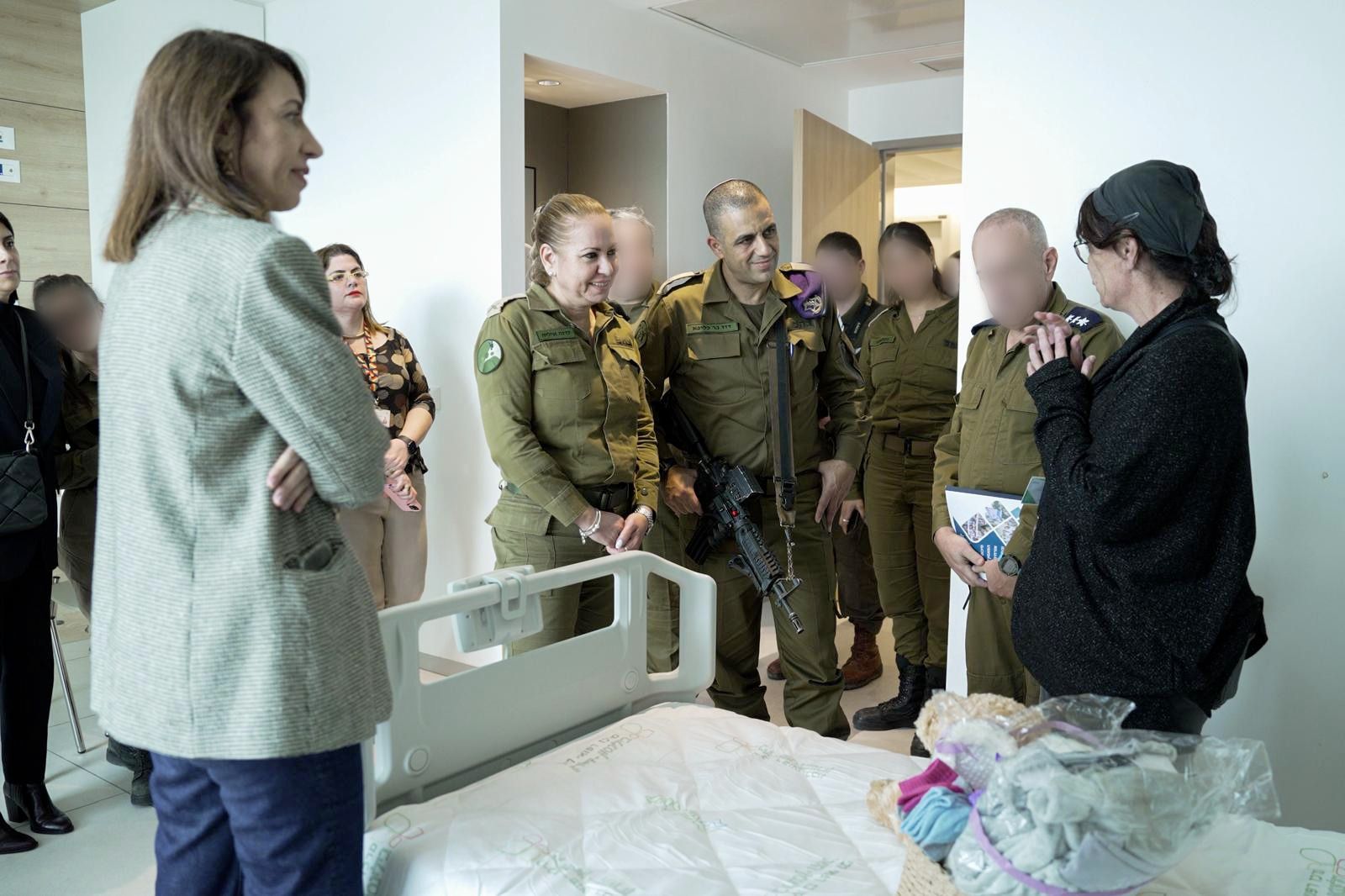 IN COLOR: This is where the Gaza Hostages will stay when they get back to Israel