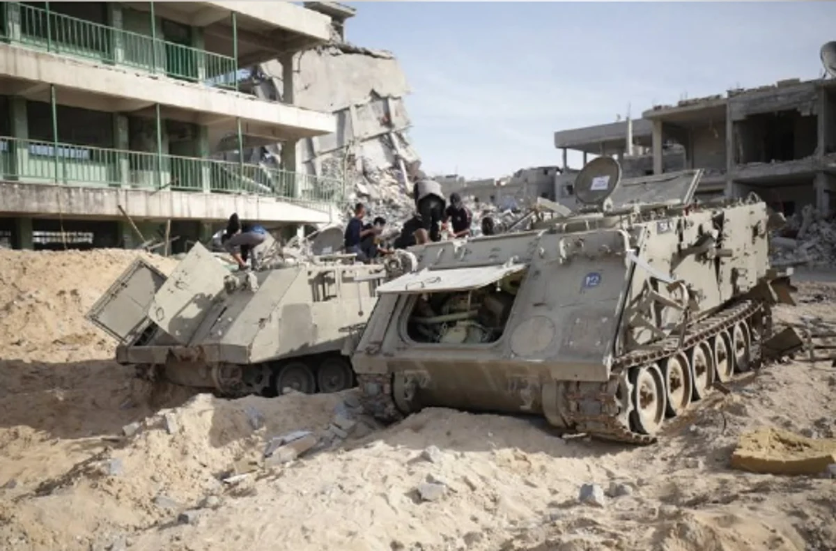 IDF's gifts to Gaza: Military equipment gets unexpected second life