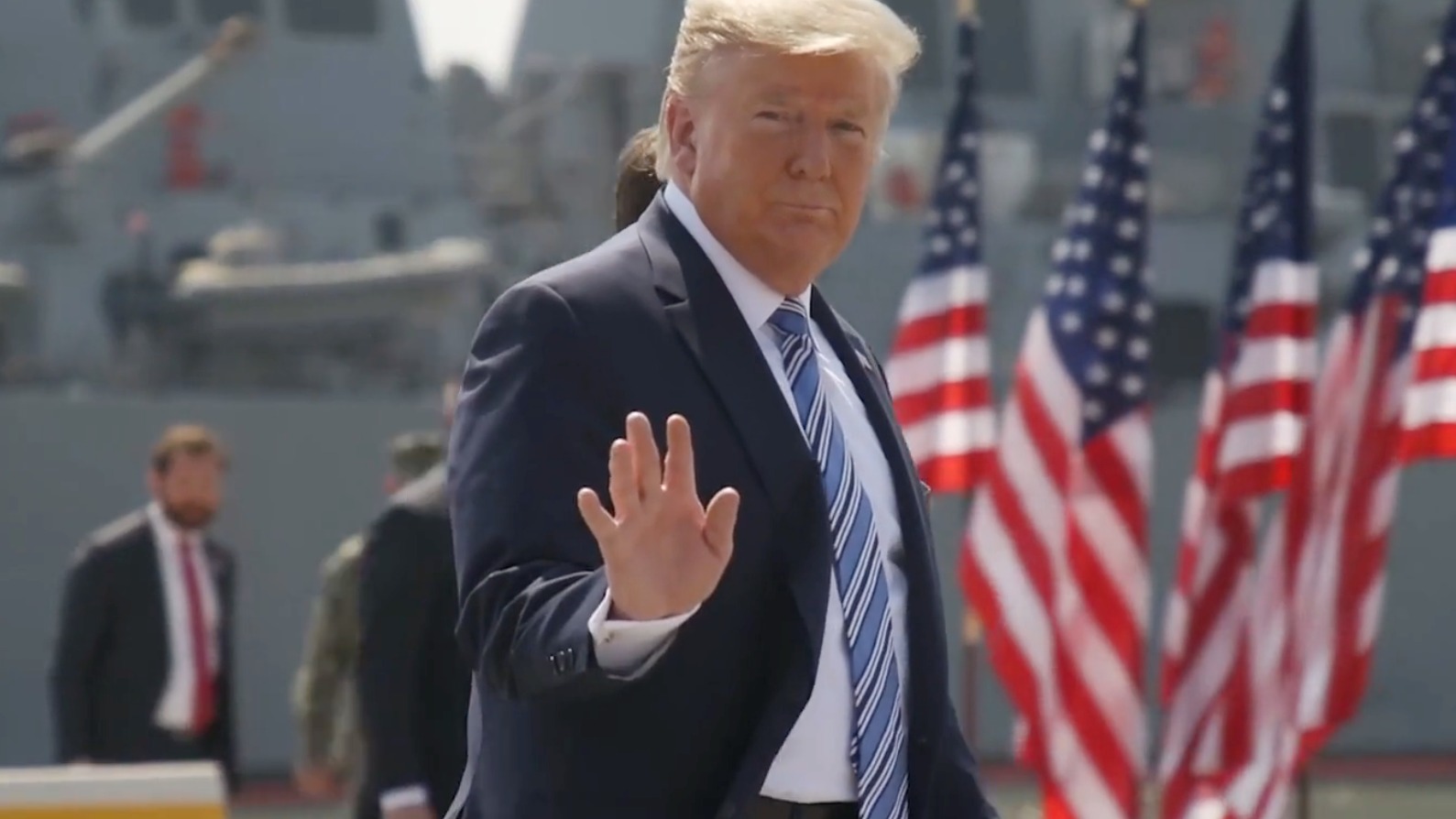 In Pictures: Trump reclaims the White House: America’s Golden Age has begun