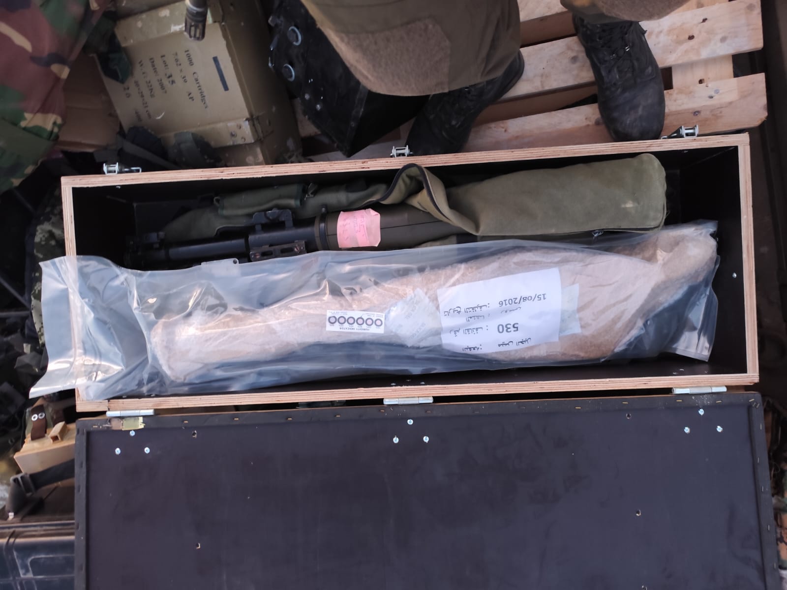Photo Essay: IDF discovers giant Hezbollah weapons cache in Southern Lebanon